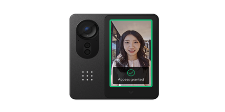 Facial recognition access control reader Verkada