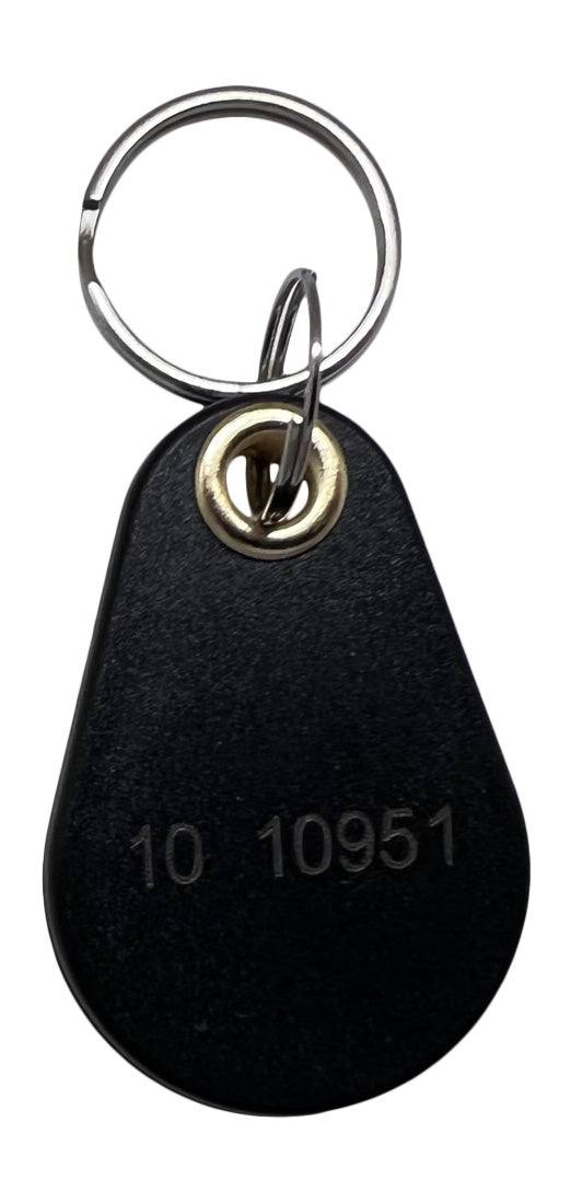 AWID 26-bit 125kHz proximity key fob black teardrop style