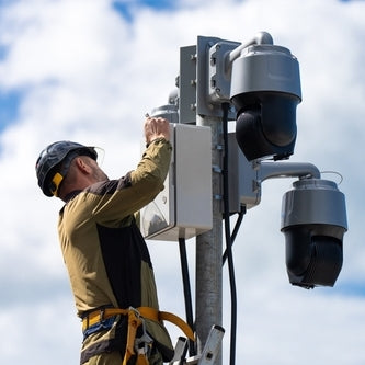 CCTV camera system installation