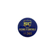 Front view of 37-bit S10401 AMAG PointGuard compatible adhesive proximity tag with Secure It Controls logo and printed numbering