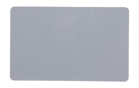 Blank front printable side of 37-Bit H10304 125 kHz PVC proximity card ready for custom printing